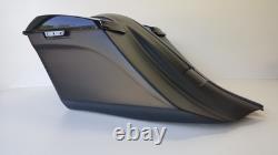 Harley Davidson 6 Down 14 Back Saddlebags Fender bagger Kit Touring 2009-2023