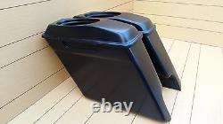 Harley Davidson 6saddlebags And Lids Included For Touring Bagger 1995-2013