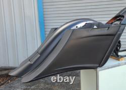 Harley Davidson 7Down 14Back Extended Bags & Fender For Touring Models 14-2023