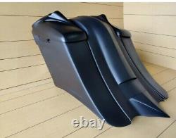 Harley Davidson 7Down & Out Extended Saddlebags/Fender 8 Lids Touring 98-2013