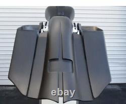 Harley Davidson 7 Extended Saddlebags, Rear Fender Complete Touring 2014-2019