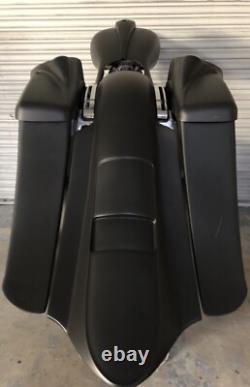 Harley Davidson 7 Extended Saddlebags, Rear Fender Complete Touring 2014-2023