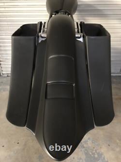 Harley Davidson 7 Stretched Saddlebags And Rear Fender 2009-2013 Touring Bagger