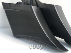 Harley Davidson 7 Stretched Saddlebags And Rear Fender 2009-2013 Touring Bagger