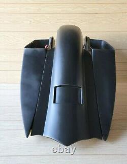 Harley Davidson 7 Stretched Saddlebags And Rear Fender 2009-2013 Touring Bagger