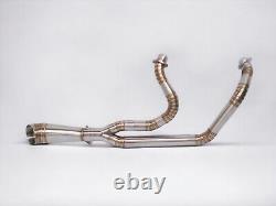 Harley-Davidson 96-17 Touring Bagger 2 Into 1 Exhaust System Header