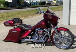 Harley Davidson 97-07 Complete bagger Kit Flh Down/out 8 lids withtweeter