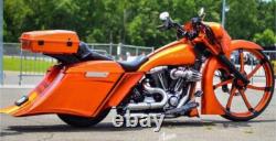 Harley Davidson 97-07 Complete bagger Kit Flh Down/out 8 lids withtweeter