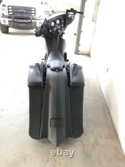 Harley Davidson 97-07 Complete bagger Kit Flh Down/out 8 lids withtweeter