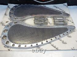 Harley Davidson BAGGER CUSTOM BILLET BADDASS CUSTOM Floorboard with Mounts