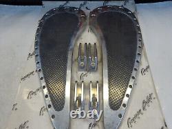 Harley Davidson BAGGER CUSTOM BILLET BADDASS CUSTOM Floorboard with Mounts