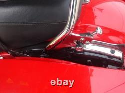 Harley Davidson BAGGER NOS/Rpl 52300257 Chrome QUICK RELEASE SISSYBAR WITH PAD