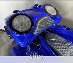 Harley Davidson Bagger 8 With Tweeter Fiberglass Custom chopped Tour Pack