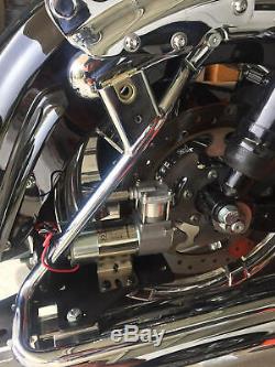 Harley Davidson Bagger Air Ride Kit with Pressure Gauge & Universal Bracket 94-19