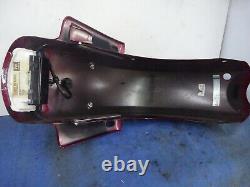 Harley Davidson Bagger FL Genuine OEM Rear Velocity Red Sunglow Fender Assembly