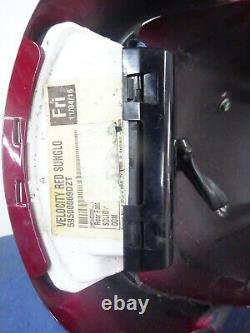 Harley Davidson Bagger FL Genuine OEM Rear Velocity Red Sunglow Fender Assembly