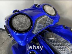 Harley Davidson Bagger Fiberglass Touring 8 Speaker Tour Pack