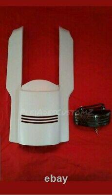 Harley Davidson Bagger Rear fender 4 inch extension with led tribar light