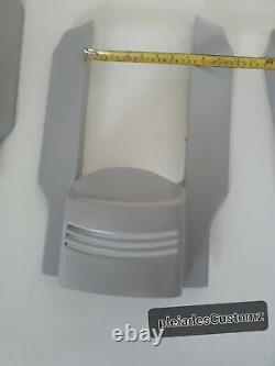 Harley Davidson Bagger Rear fender 4 inch extension with led tribar light