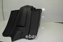 Harley Davidson Bagger Stretched 7Down 14Back Saddlebags & Fender 97-2008 FLH