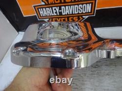Harley Davidson Bagger USED OEM 60685-07 CHROME 5-HOLE DERBY PRIMARY COVER