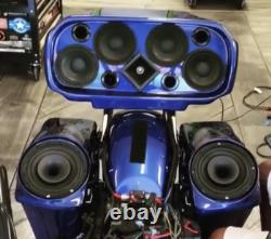 Harley Davidson Bagger competition Series Stereo Trunk Tour pack