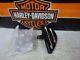 Harley Davidson Bagger's Pair Of Custom Billet & Black Half Moon Male Mount Pegs