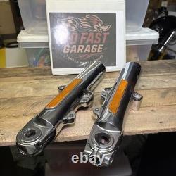 Harley Davidson Chrome Lower Fork Legs 14-23 Touring! Genuine OEM! Bagger
