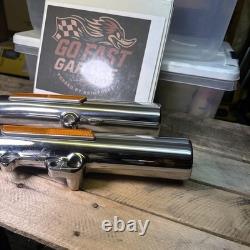 Harley Davidson Chrome Lower Fork Legs 14-23 Touring! Genuine OEM! Bagger