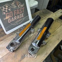 Harley Davidson Chrome Lower Fork Legs 14-23 Touring! Genuine OEM! Bagger