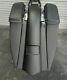 Harley Davidson Custom Baggers Pointy 7 Stretched Saddlebags And Fender 2009-20