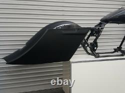Harley Davidson Custom Baggers Pointy 7 Stretched Saddlebags And Fender 2009-23