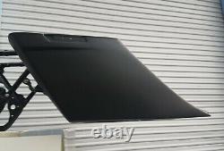 Harley Davidson Custom Baggers Pointy 7 Stretched Saddlebags And Fender 2009-23