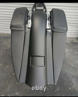 Harley Davidson Custom Saddlebags & Rear Fender Bagger Touring 1997-2013