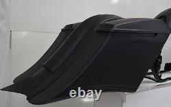 Harley Davidson Custom Stretch Saddlebags & Rear Fender Bagger Touring 1997-2013