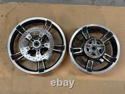 Harley Davidson Enforcer Wheels and Rotors for Baggers 09 up touring
