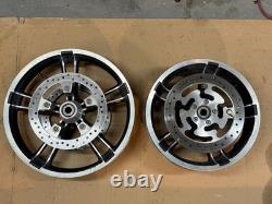Harley Davidson Enforcer Wheels and Rotors for Baggers 09 up touring