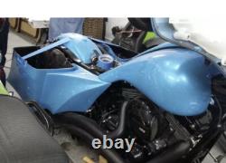 Harley-Davidson Extended Stretched Side Covers and Gas Tank Covers Bagger Kit