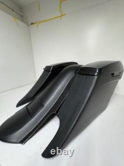 Harley Davidson Flh Touring Bagger 5/10 Stretched Saddlebags 1997-2007