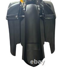 Harley Davidson Flh Touring Bagger 5/9 Stretched Saddlebags & Fender 2014-2023