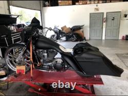 Harley Davidson Flh Touring Bagger 5/9 Stretched Saddlebags & Fender 2014-2023
