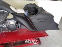 Harley Davidson Flh Touring Bagger 5/9 Stretched Saddlebags & Fender 2014-2023