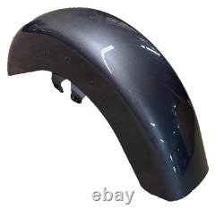 Harley-Davidson Front Fender Gray Metallic Touring Bagger Project Paint Repair Harley-Davidson Front Fender Gray Metallic Touring Bagger Project Paint Repair