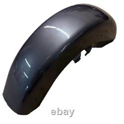 Harley-Davidson Front Fender Gray Metallic Touring Bagger Project Paint Repair Harley-Davidson Front Fender Gray Metallic Touring Bagger Project Paint Repair