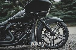 Harley-Davidson Front Fender Kit For 21X5.5 Bulldog Fat Tire Wheels Bagger