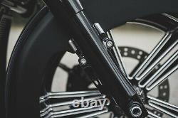 Harley-Davidson Front Fender Kit For 23X5.5 Bulldog Fat Tire Wheels Bagger