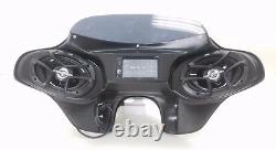 Harley Davidson GPS Double Din Fairing Softail Bagger 6x9 Stereo complete Setup