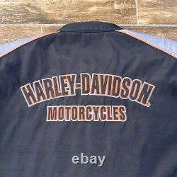 Harley Davidson Men's Bagger Men's Textile Riding Jacket L Large 97425-08VM