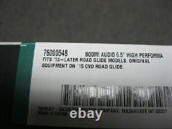 Harley Davidson OEM Bagger BOOM Audio Speaker and amp kit FLTRX /S 76000587