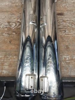 Harley Davidson OEM Softail Fishtail Left Right Muffler 65655-00 65679-97 Bagger